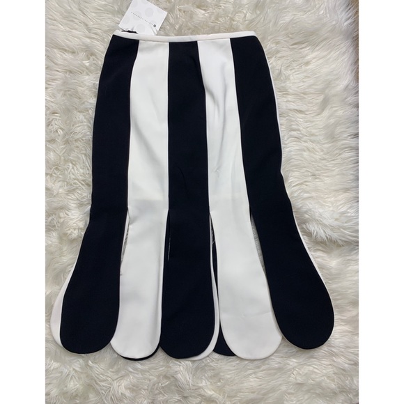 Victoria Beckham Dresses & Skirts - Victoria Beckham for Target Black White Midi Skirt